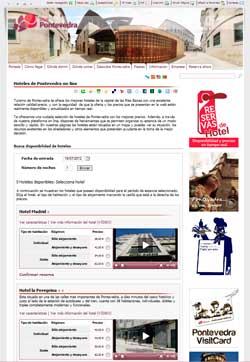 Hoteles de Pontevedra on-line