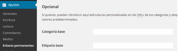 Eliminar 'category' de la URL de las páginas de categoría de Wordpress